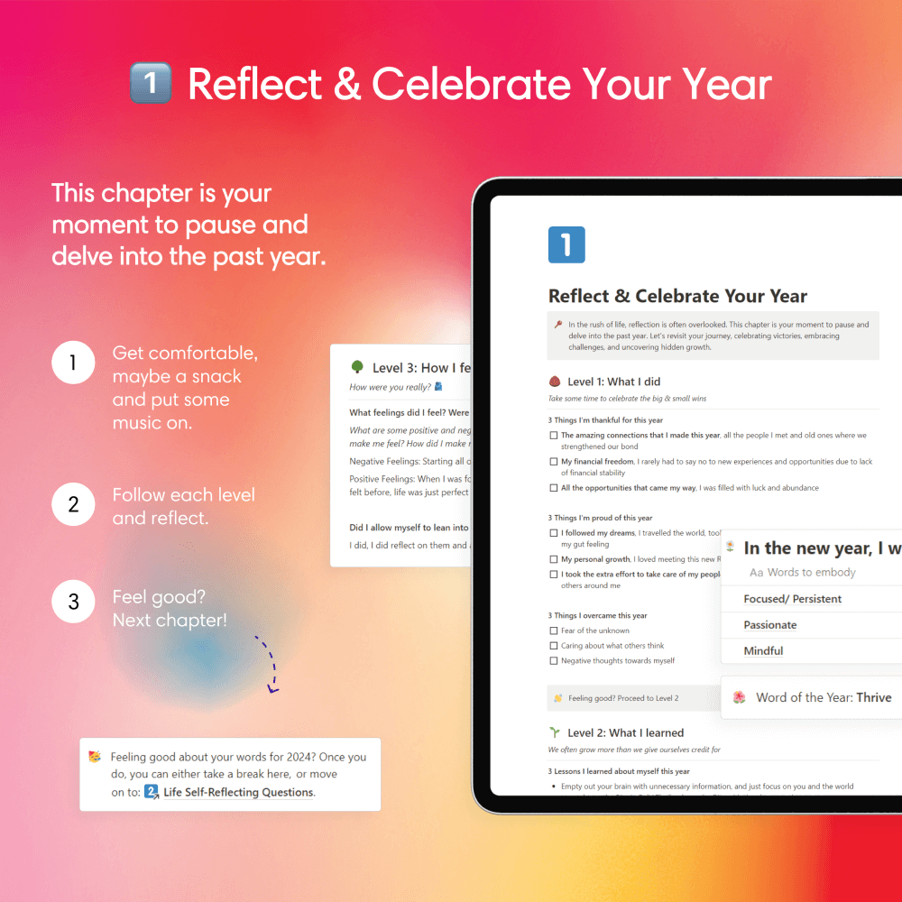 Notion Template for creating clarity and vision for your life, shadow work journal, self-discovery, inner healing, emotional growth, reflective journaling, personal growth, self-awareness tool, healing journey, self-reflection, mental clarity, vision board, goal planner, manifestation, life vision, goal-setting framework, dream life, journaling prompts